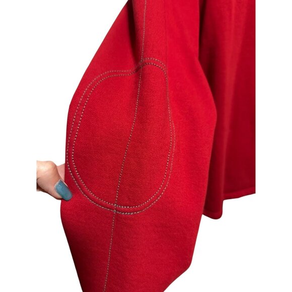 W65 Nautical Outfitters Red & Blue Fleece-Lined Men’s Jacket L 50” Chest - Picture 11 of 14